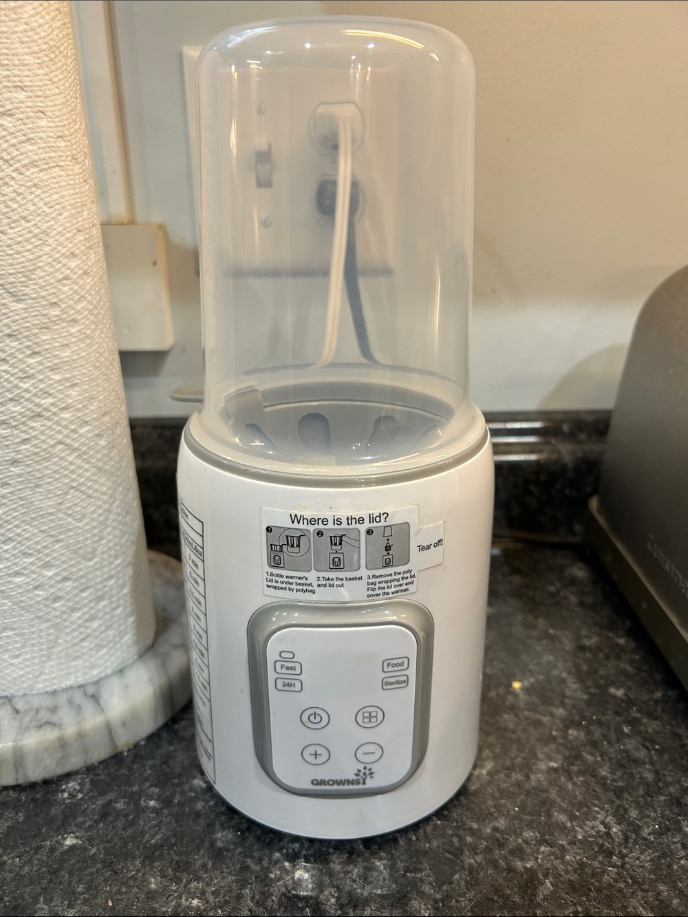 Grownsy bottle warmer